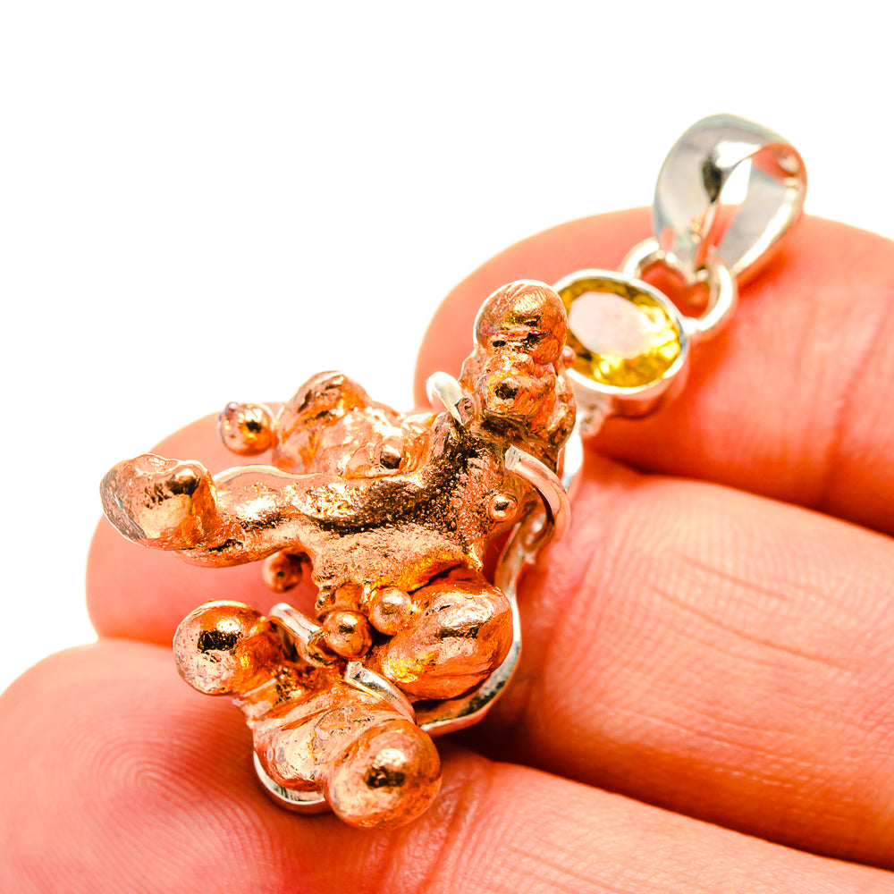 Splash Copper Pendants handcrafted by Anasilvercos - PD751136