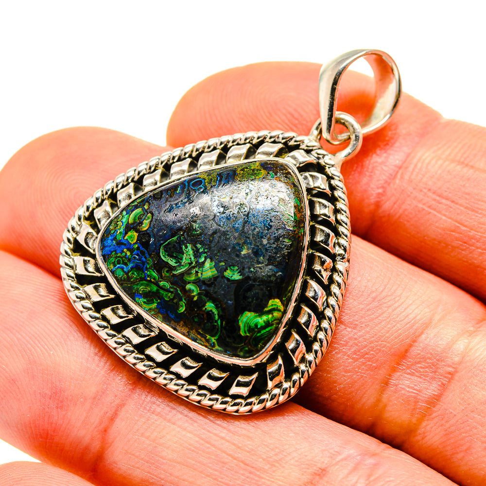 Azurite Pendants handcrafted by Anasilvercos - PD751145