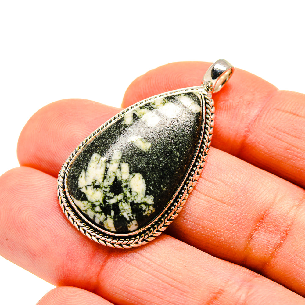 Rainforest Jasper Pendants handcrafted by Anasilvercos - PD751204