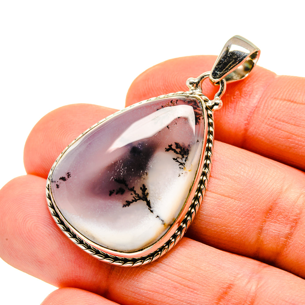 Dendritic Opal Pendants handcrafted by Anasilvercos - PD751239