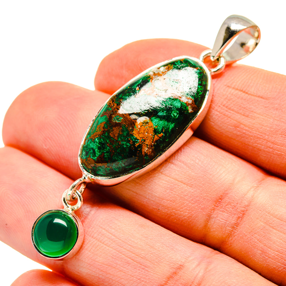 Chrysocolla Pendants handcrafted by Anasilvercos - PD751294