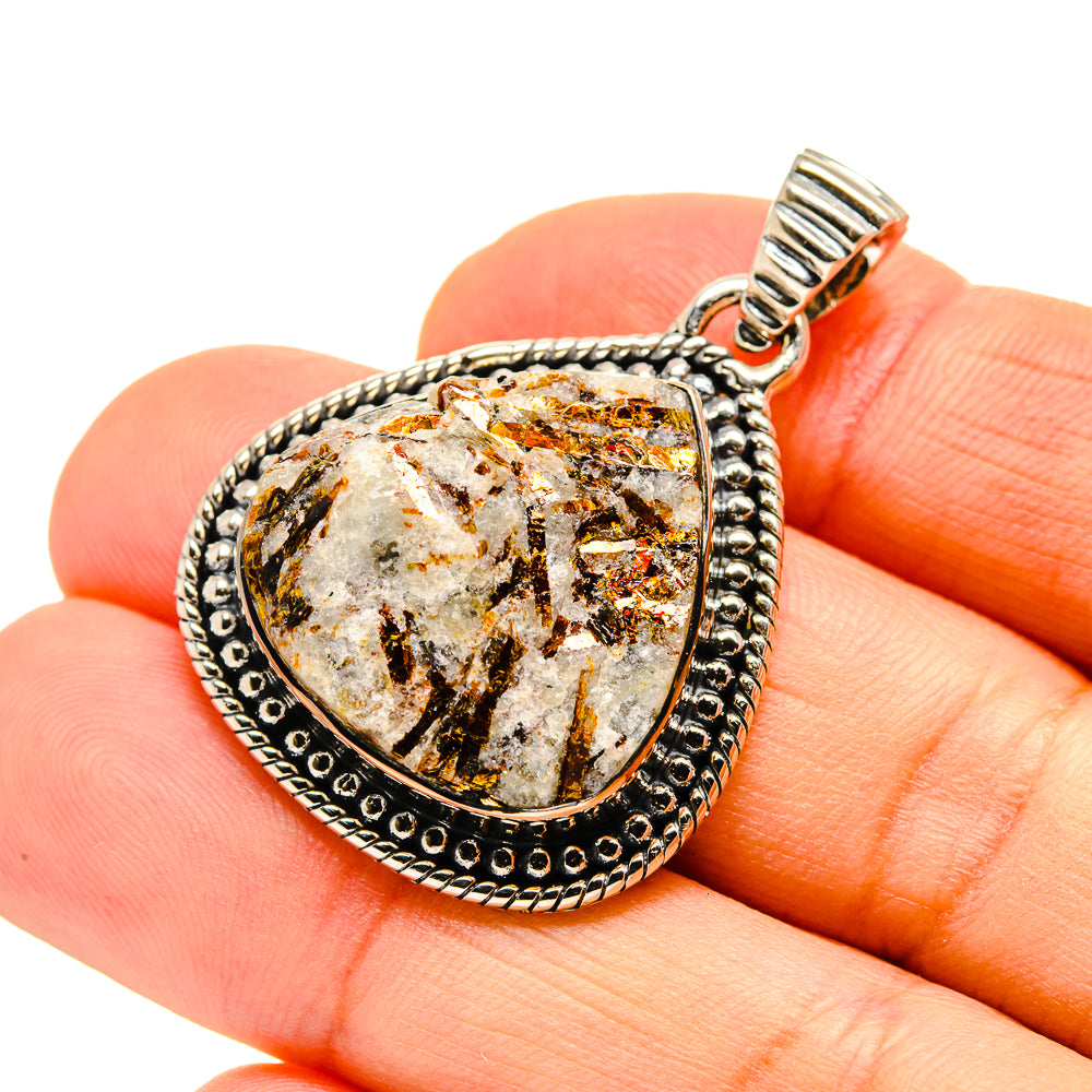 Astrophyllite Pendants handcrafted by Anasilvercos - PD751301