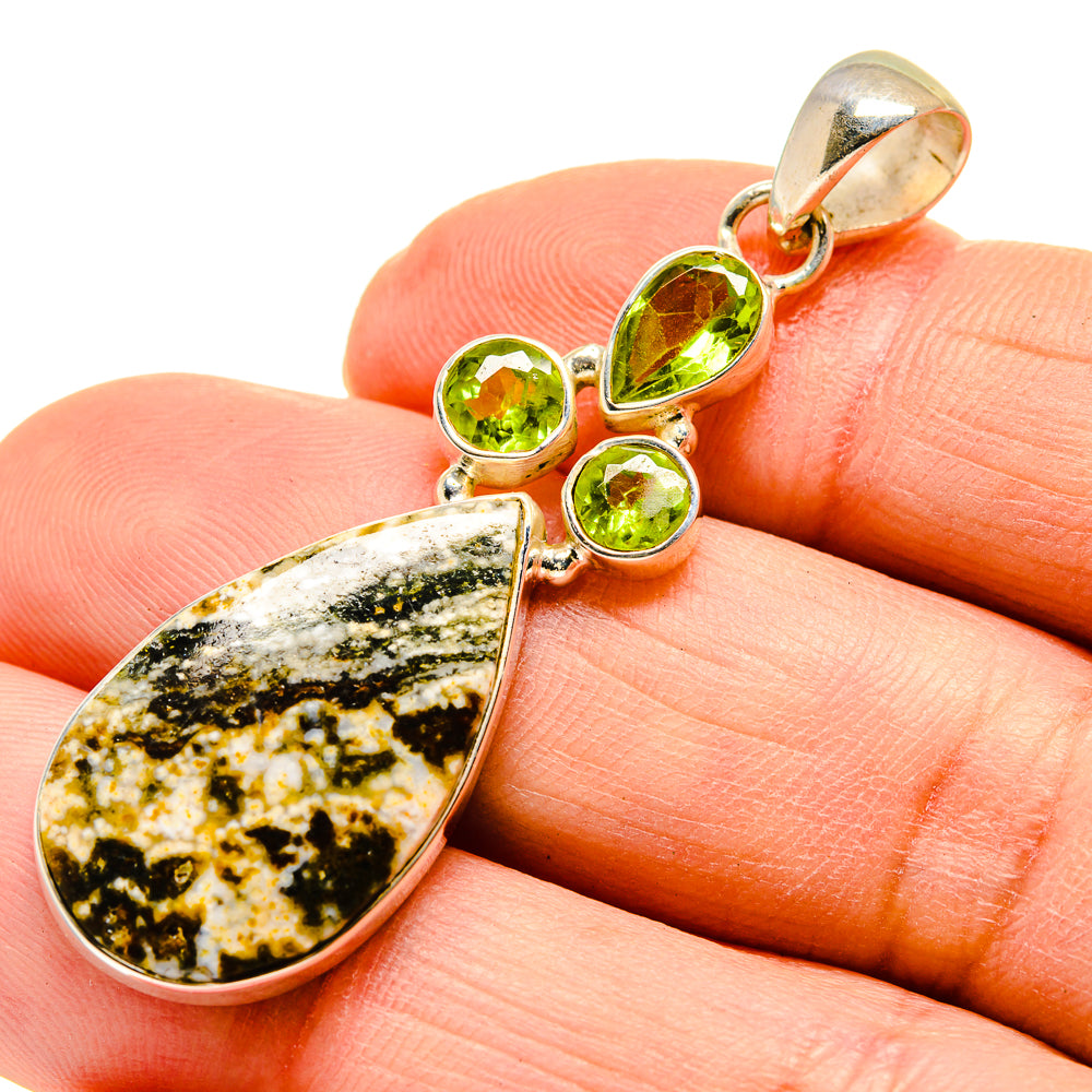 Ocean Jasper Pendants handcrafted by Anasilvercos - PD751386