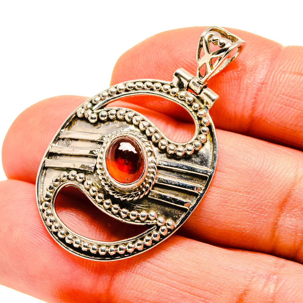 Carnelian Pendants handcrafted by Anasilvercos - PD751417