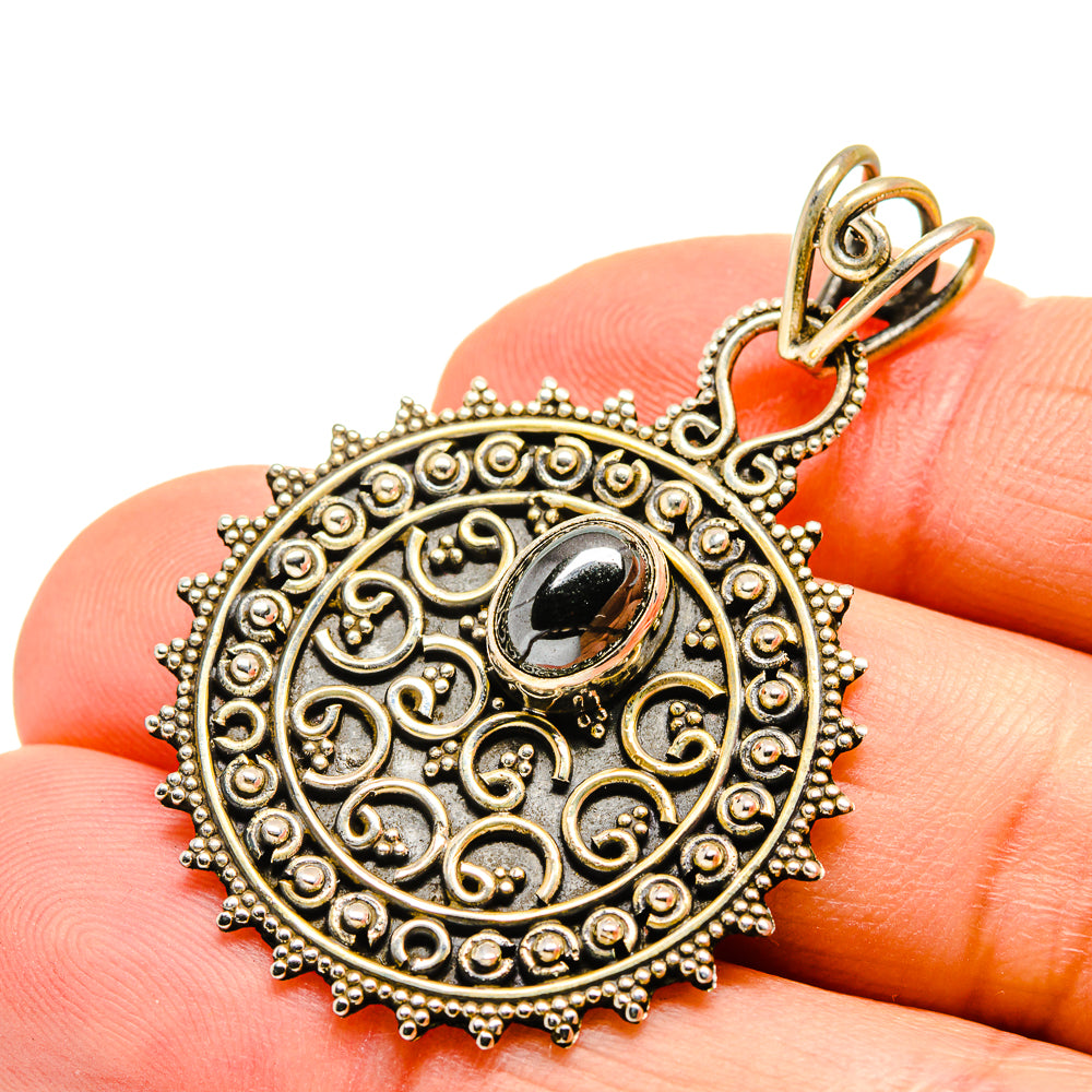 Hematite Pendants handcrafted by Anasilvercos - PD751477