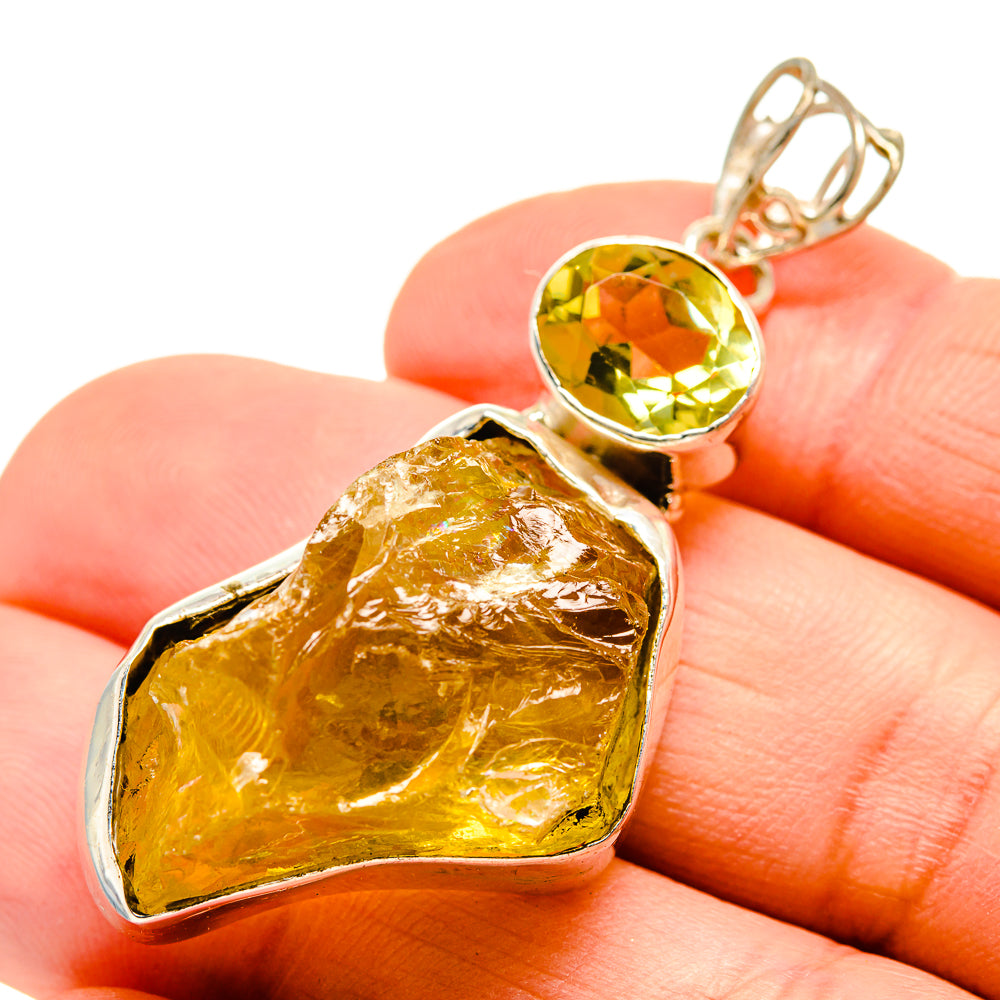 Citrine Pendants handcrafted by Anasilvercos - PD751508