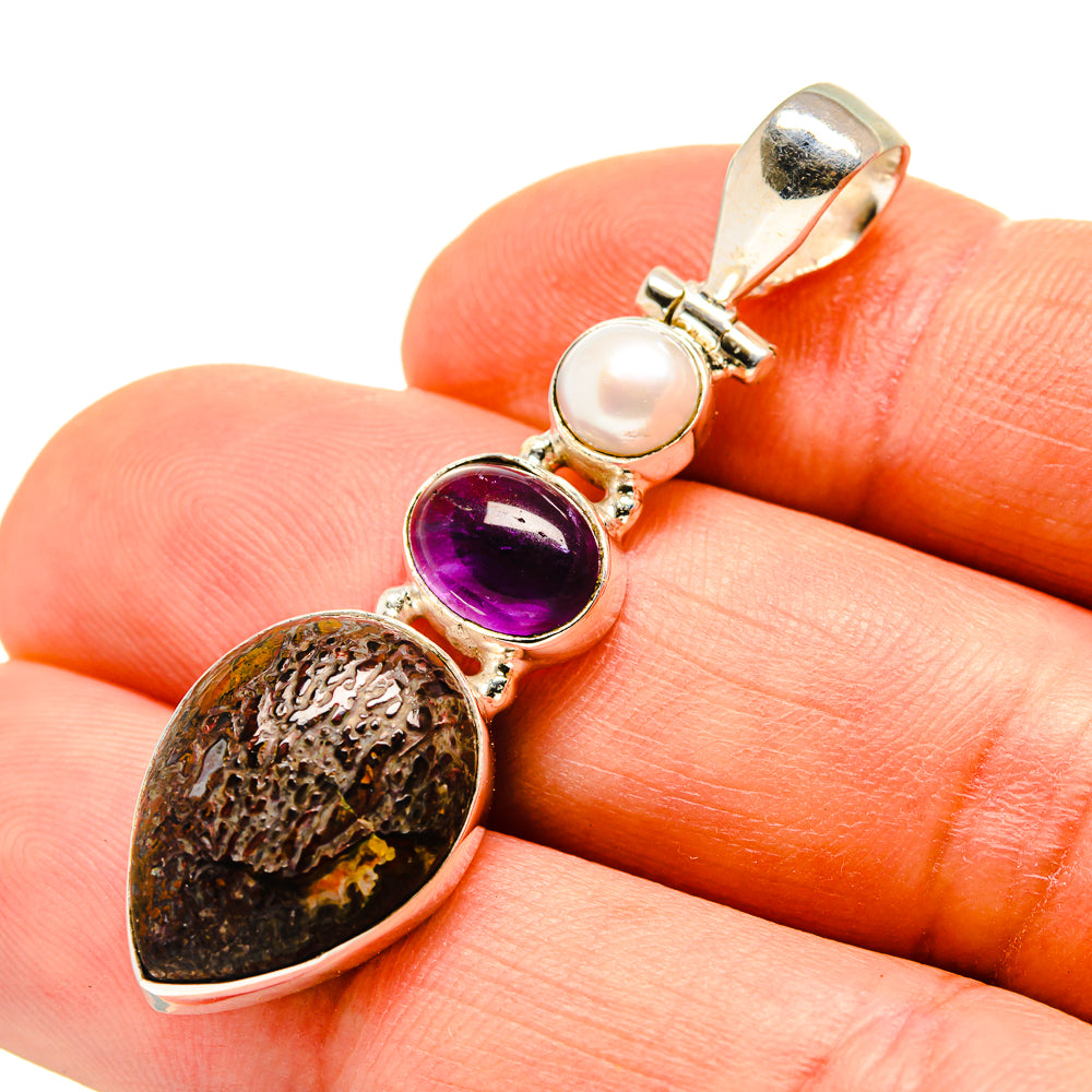 Dinosaur Bone Pendants handcrafted by Anasilvercos - PD751689
