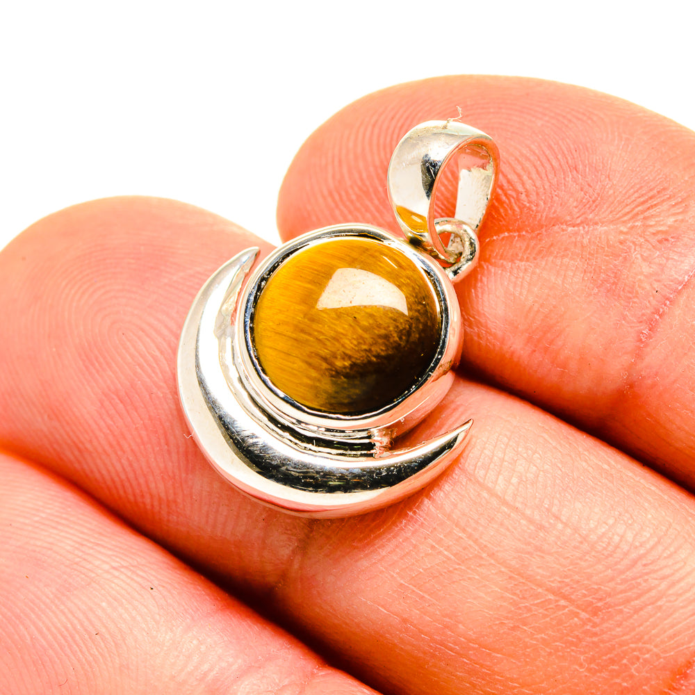 Tiger Eye Pendants handcrafted by Anasilvercos - PD751730
