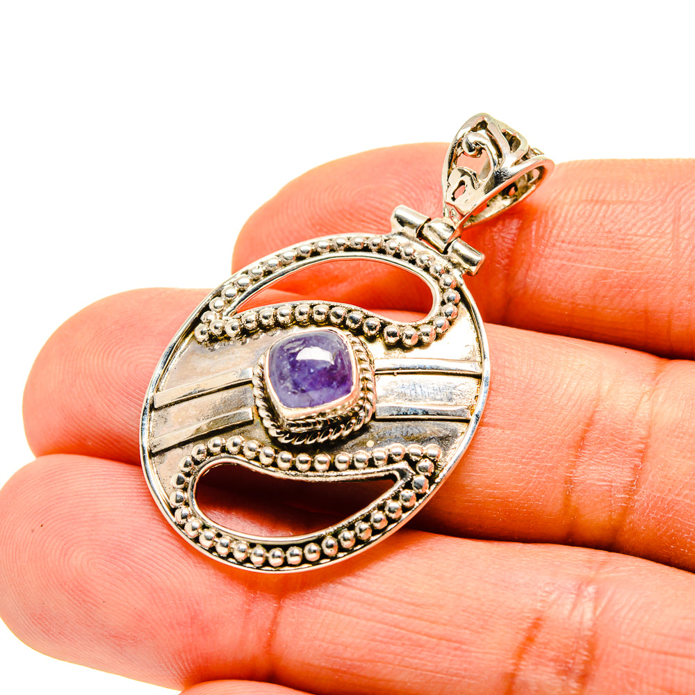 Tanzanite Pendants handcrafted by Anasilvercos - PD751801