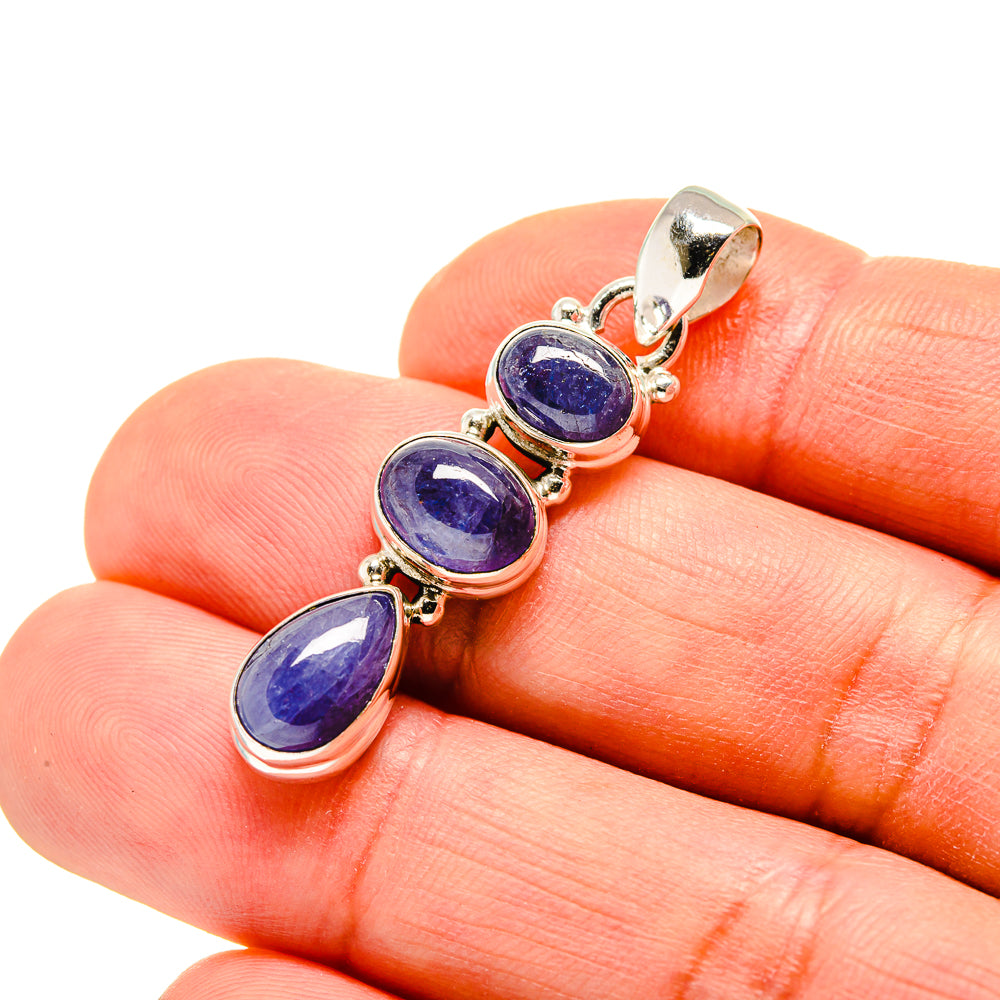 Tanzanite Pendants handcrafted by Anasilvercos - PD751818