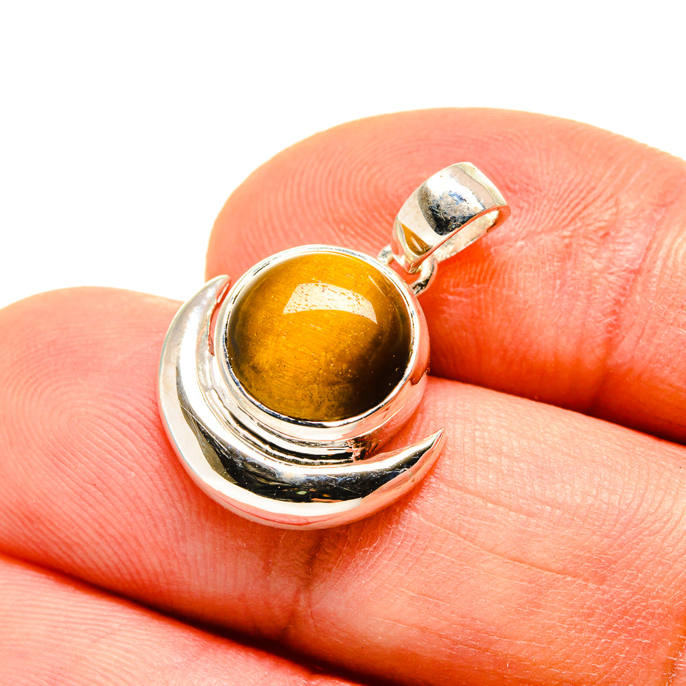 Tiger Eye Pendants handcrafted by Anasilvercos - PD751837
