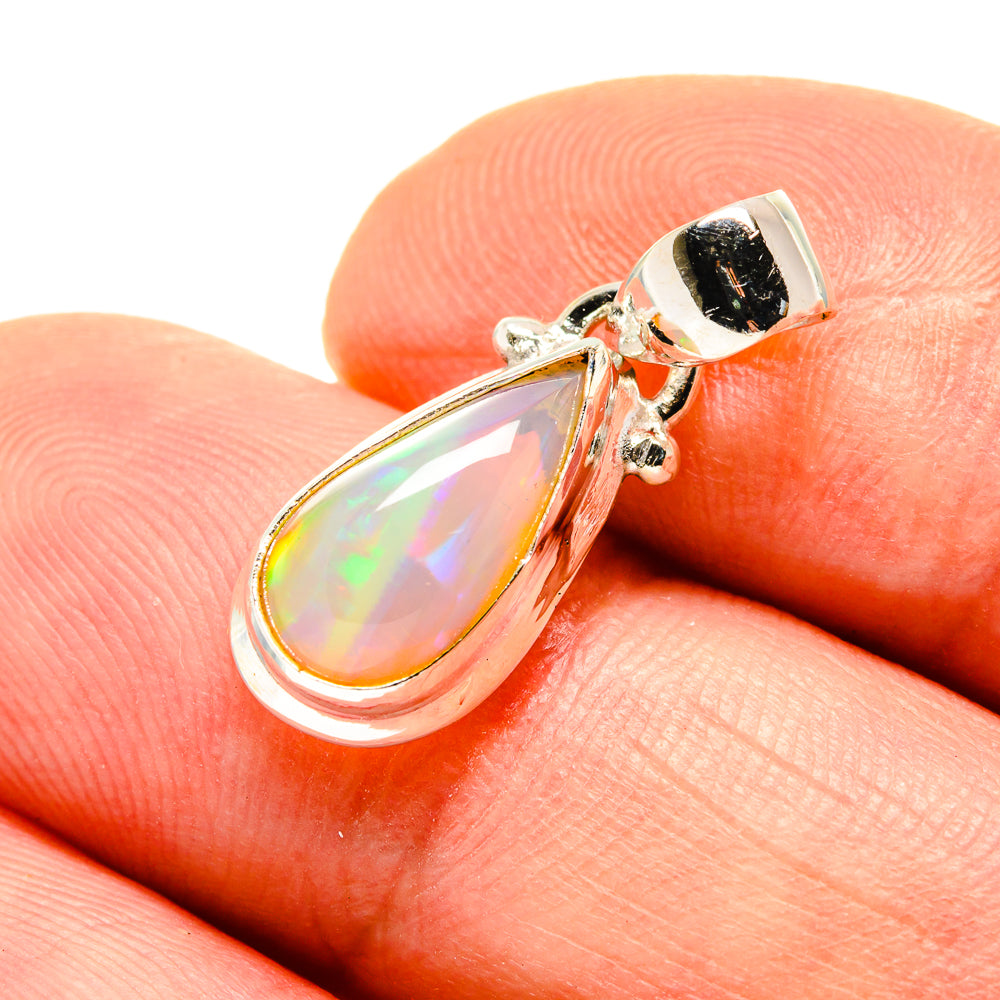 Ethiopian Opal Pendants handcrafted by Anasilvercos - PD751846