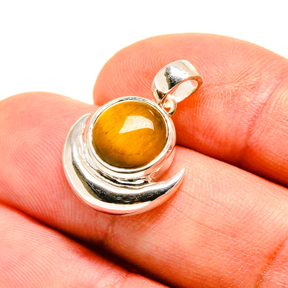 Tiger Eye Pendants handcrafted by Anasilvercos - PD751860