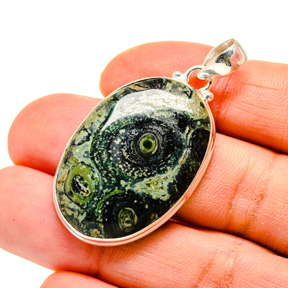 Galaxy Jasper Pendants handcrafted by Anasilvercos - PD751907