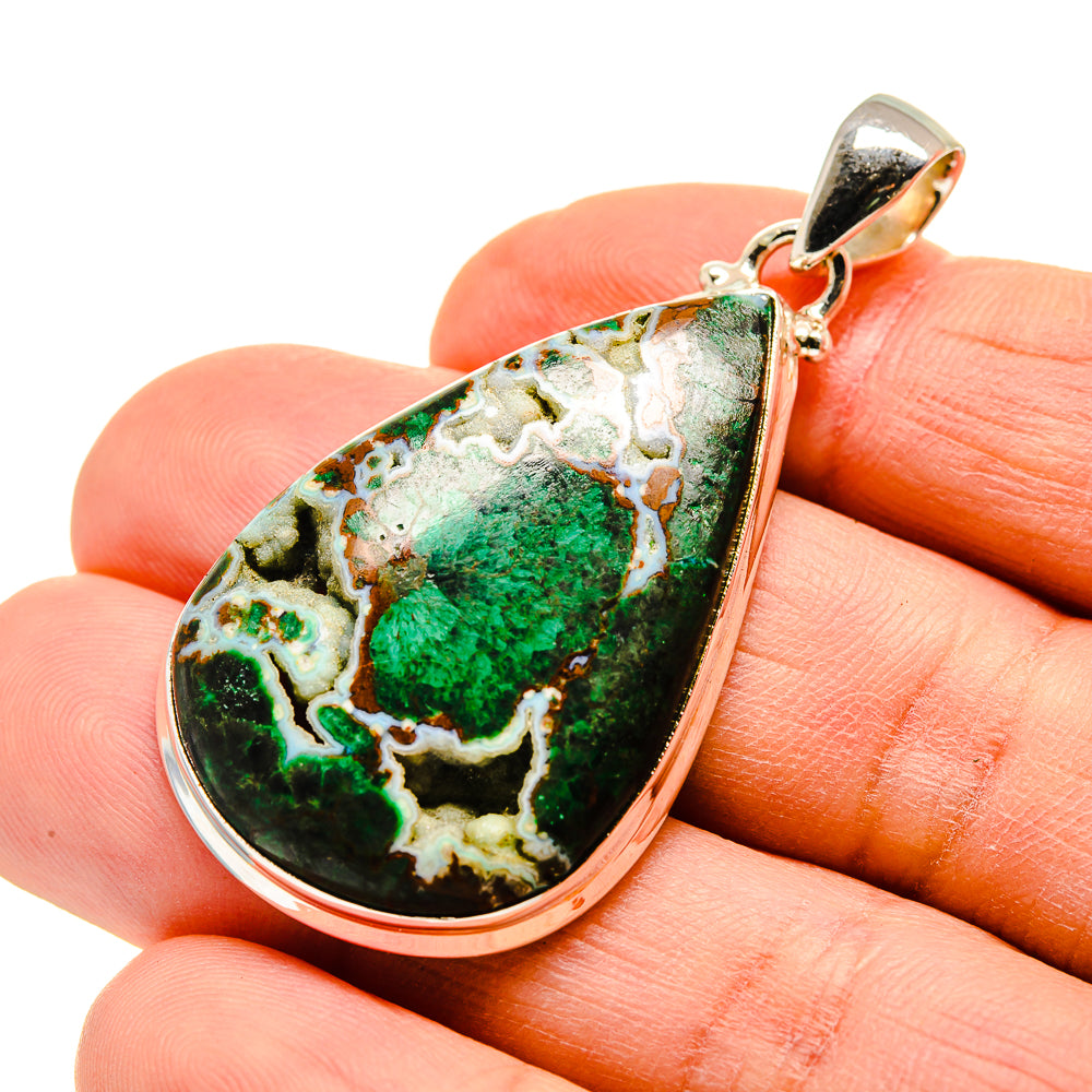 Chrysocolla Pendants handcrafted by Anasilvercos - PD751923