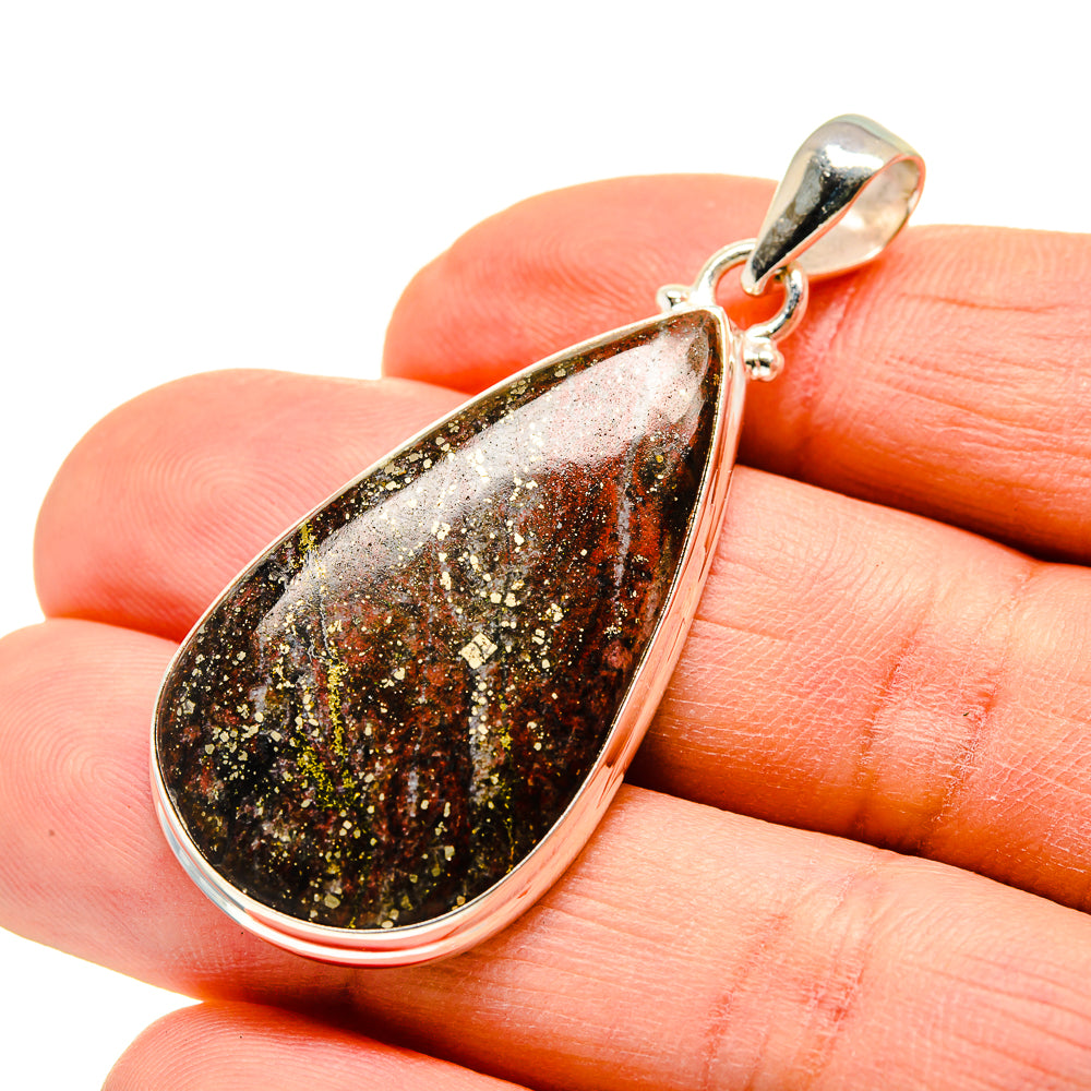 Red Jasper Pendants handcrafted by Anasilvercos - PD751929