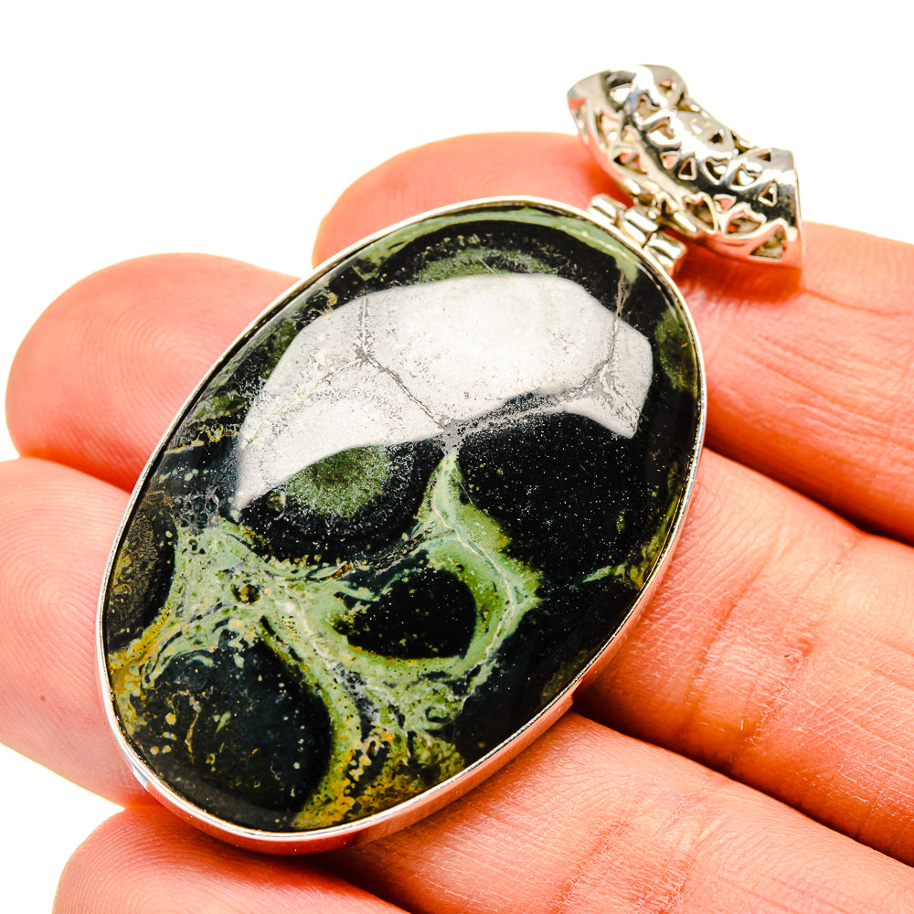 Galaxy Jasper Pendants handcrafted by Anasilvercos - PD751963