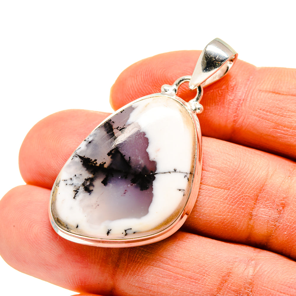 Dendritic Opal Pendants handcrafted by Anasilvercos - PD751985