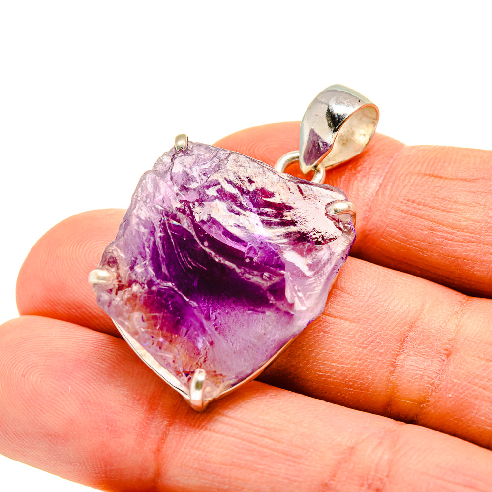 Amethyst Pendants handcrafted by Anasilvercos - PD752024