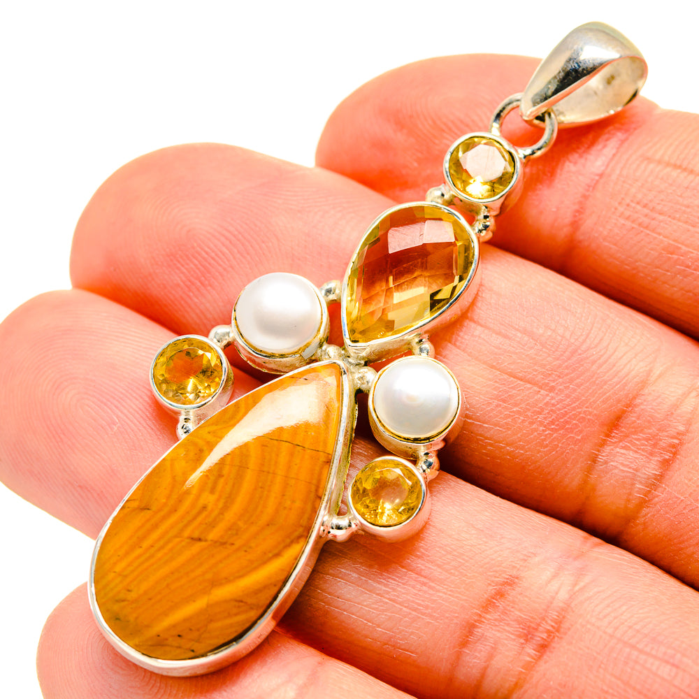 Imperial Jasper Pendants handcrafted by Anasilvercos - PD752154