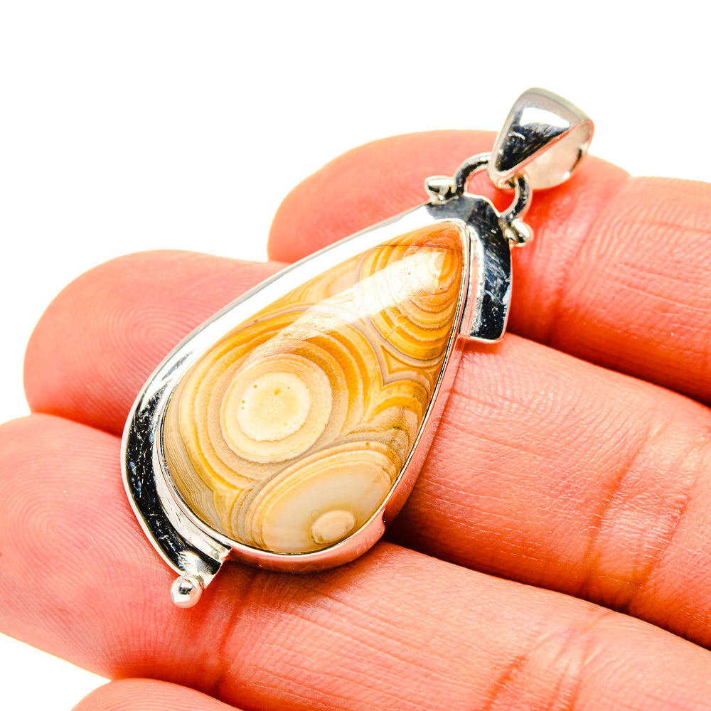 Ocean Jasper Pendants handcrafted by Anasilvercos - PD752196