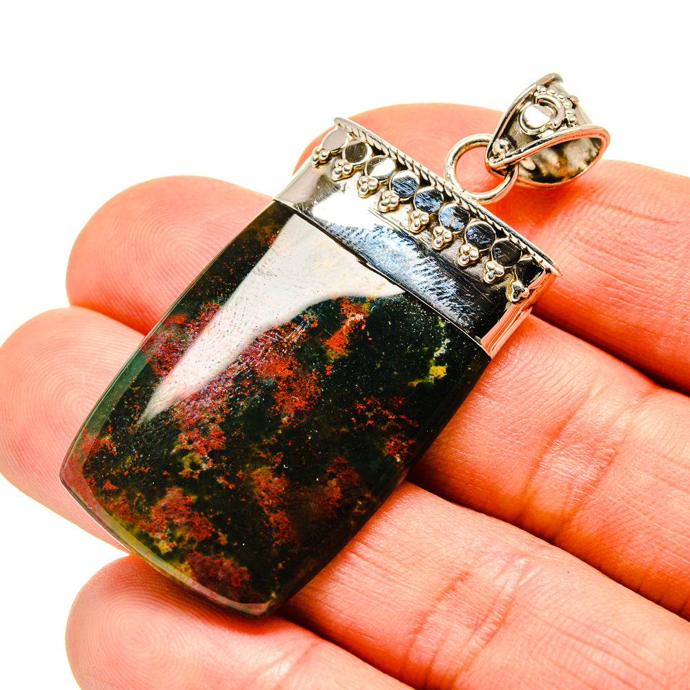 Bloodstone Pendants handcrafted by Anasilvercos - PD752266