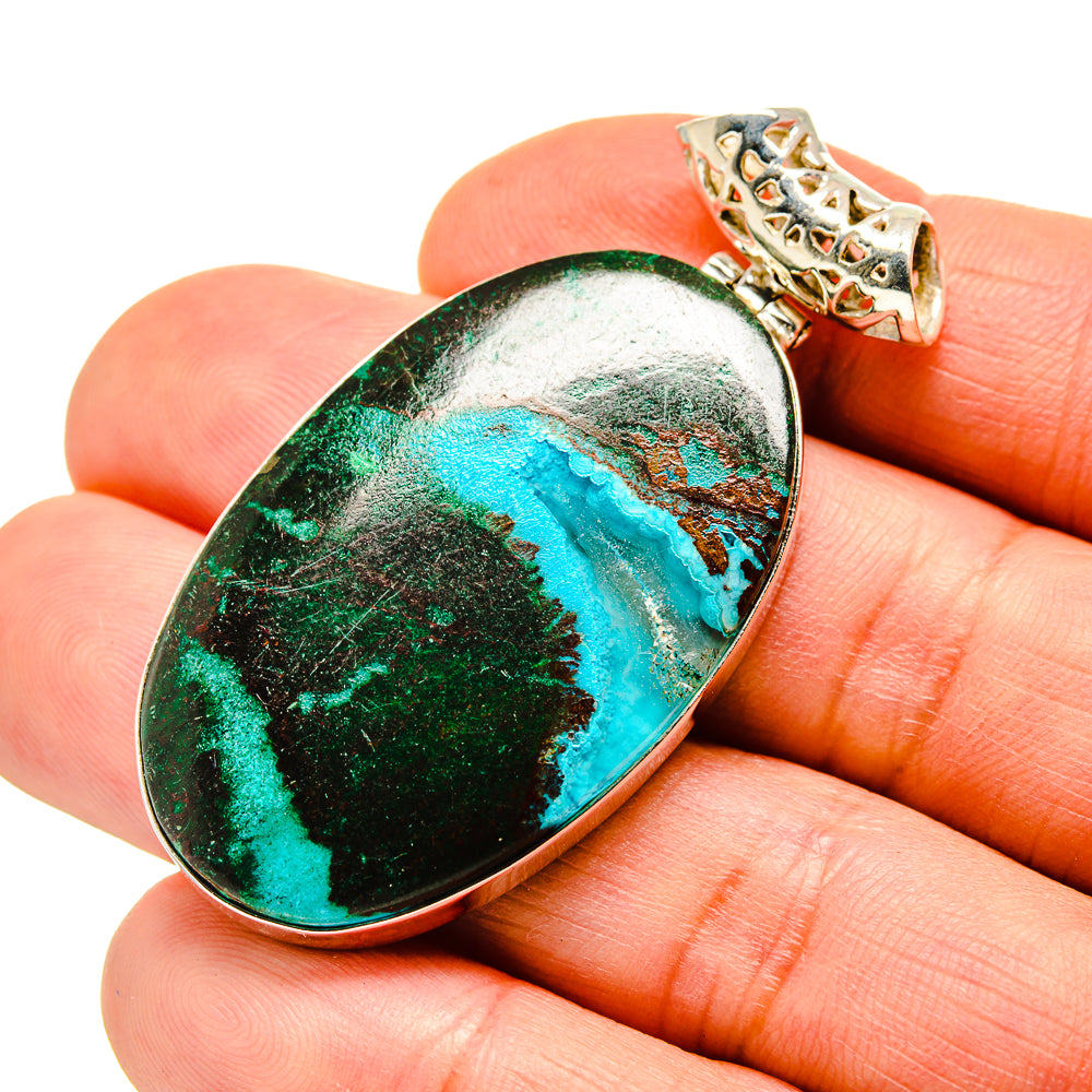 Chrysocolla Pendants handcrafted by Anasilvercos - PD752273