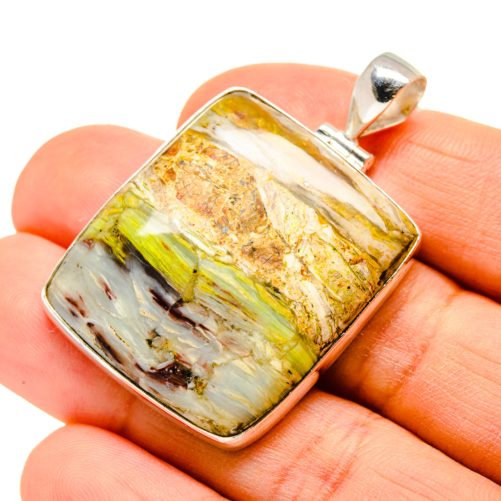 Peruvian Opal Pendants handcrafted by Anasilvercos - PD752343