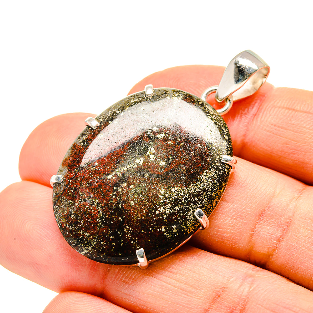 Red Jasper Pendants handcrafted by Anasilvercos - PD752365
