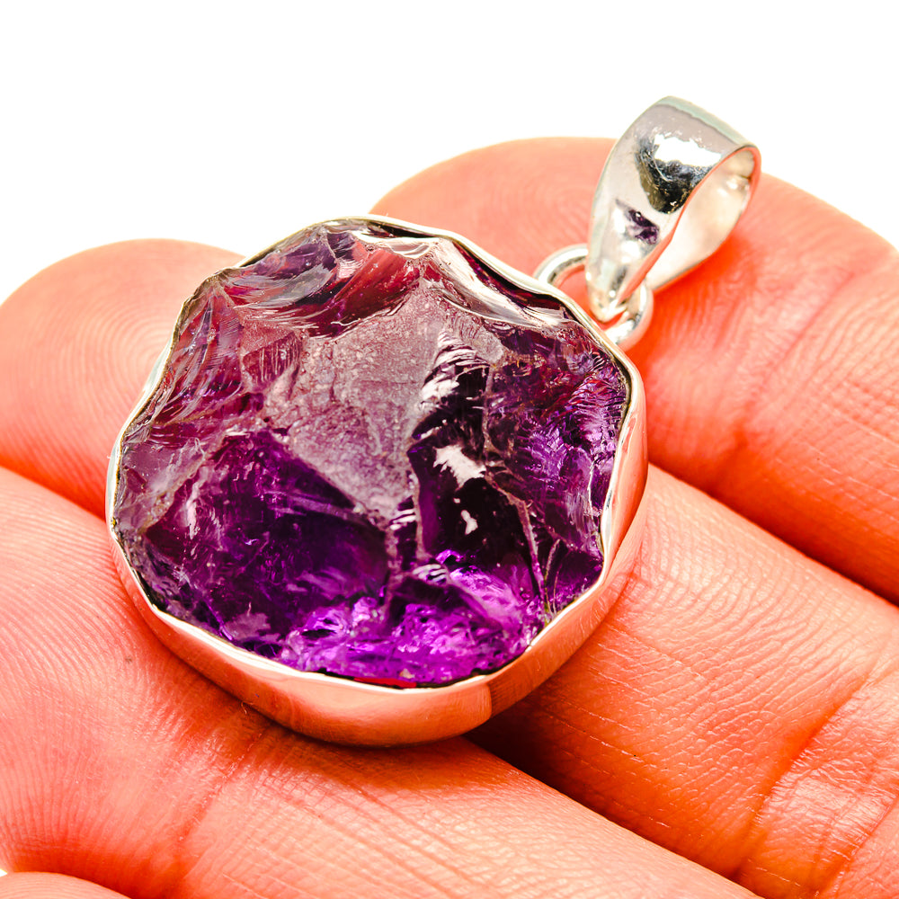 Amethyst Pendants handcrafted by Anasilvercos - PD752391