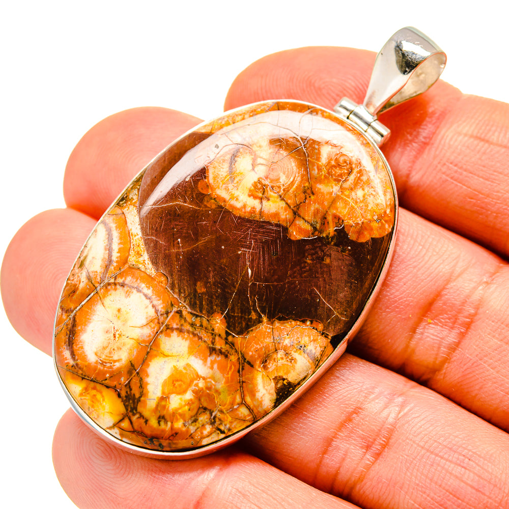 Birds Eye Jasper Pendants handcrafted by Anasilvercos - PD752426