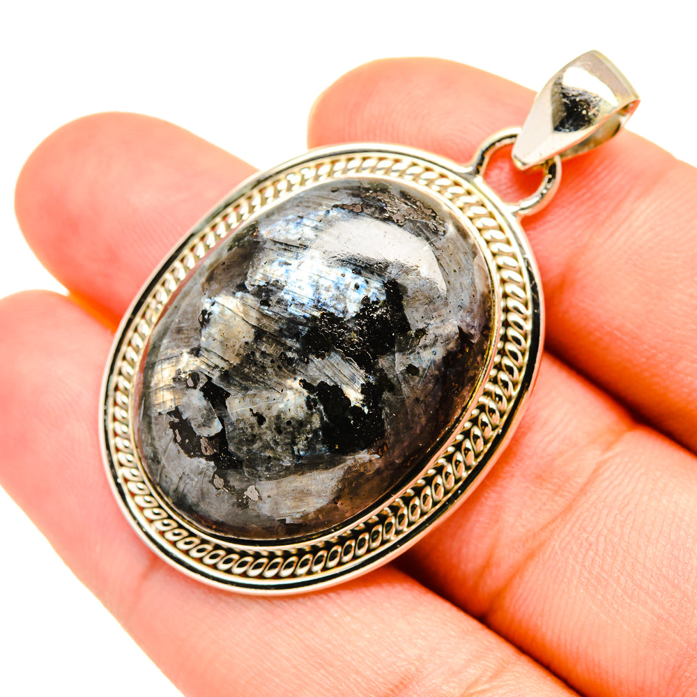 Larvikite Pendants handcrafted by Anasilvercos - PD7525