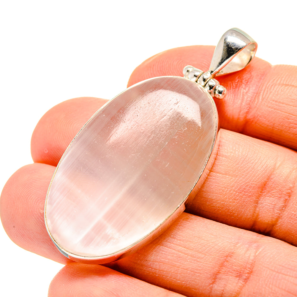 Rainbow Moonstone Pendants handcrafted by Anasilvercos - PD752543