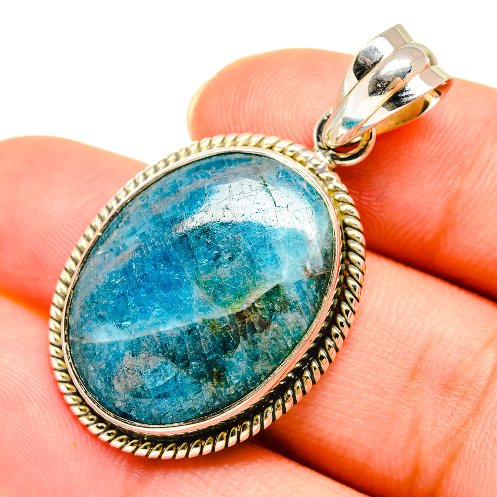 Apatite Pendants handcrafted by Anasilvercos - PD7526
