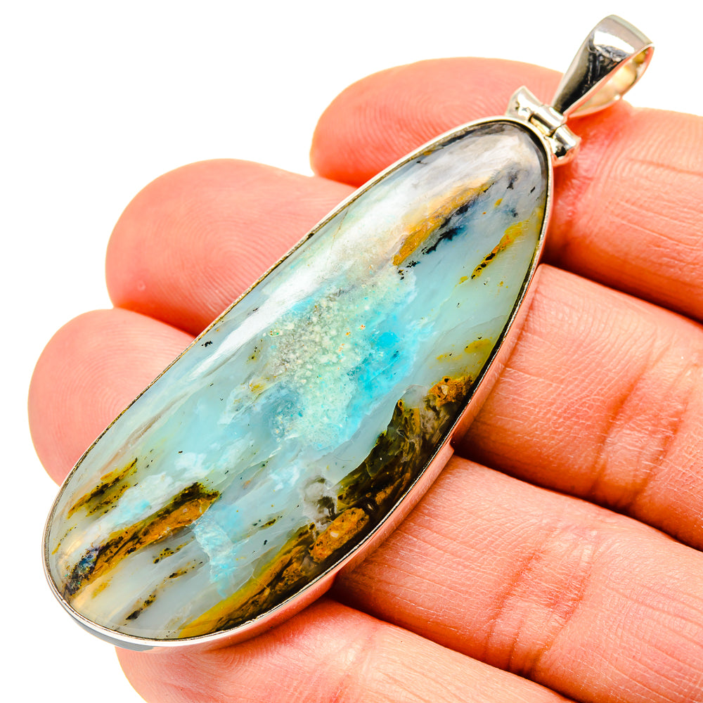 Peruvian Opal Pendants handcrafted by Anasilvercos - PD752603