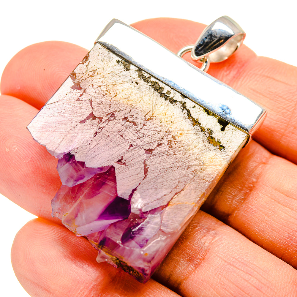Amethyst Stalactite Pendants handcrafted by Anasilvercos - PD752616