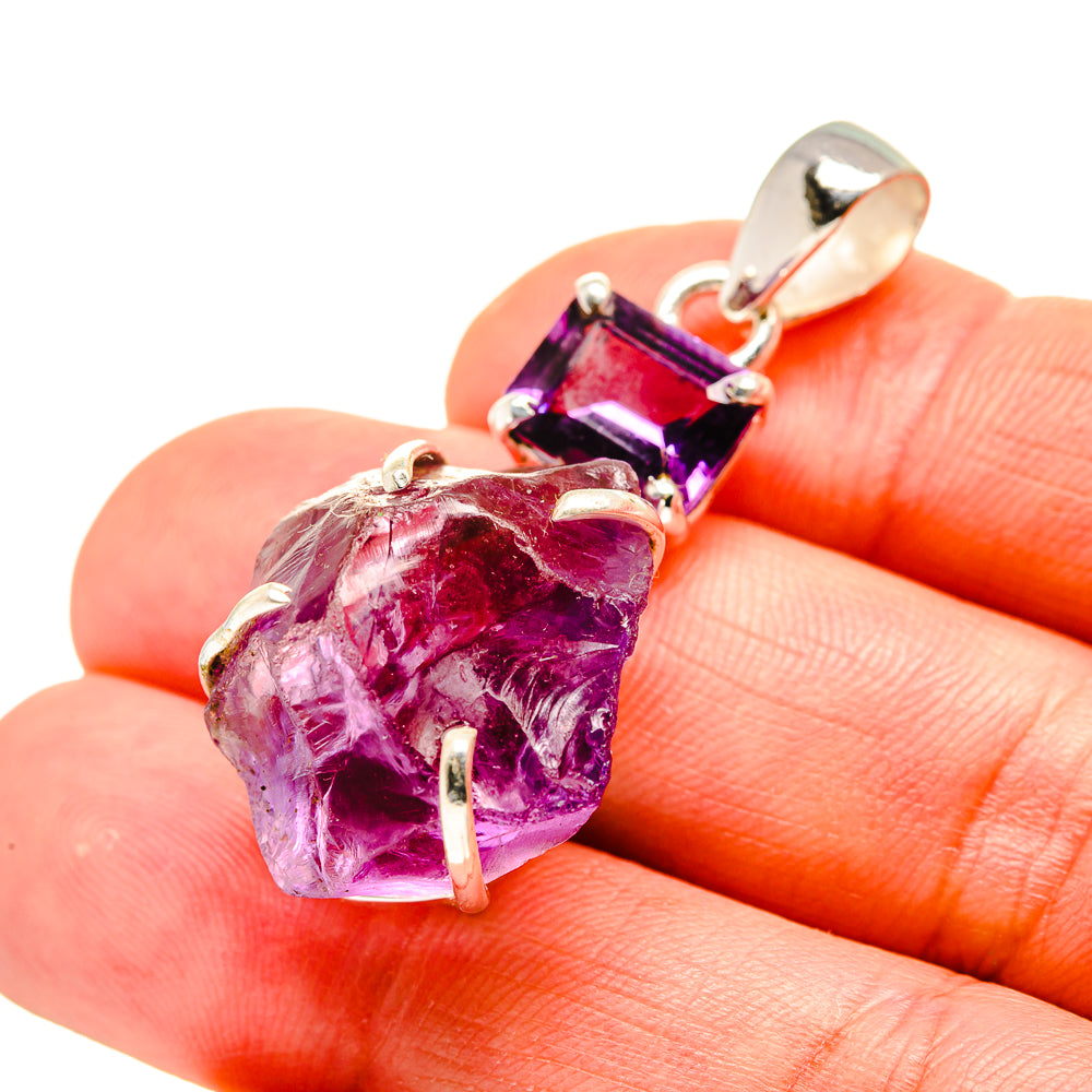 Amethyst Pendants handcrafted by Anasilvercos - PD752630