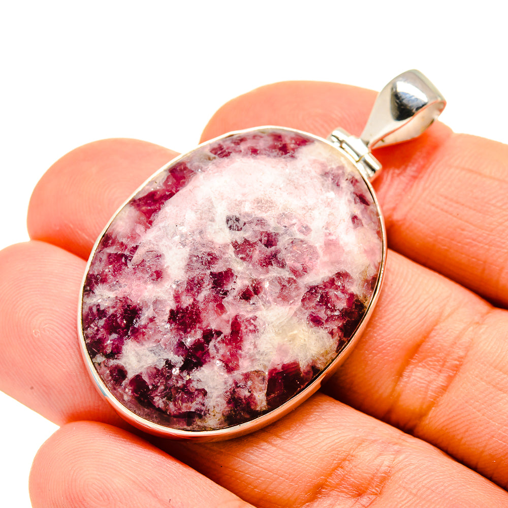Lepidolite Pendants handcrafted by Anasilvercos - PD752662