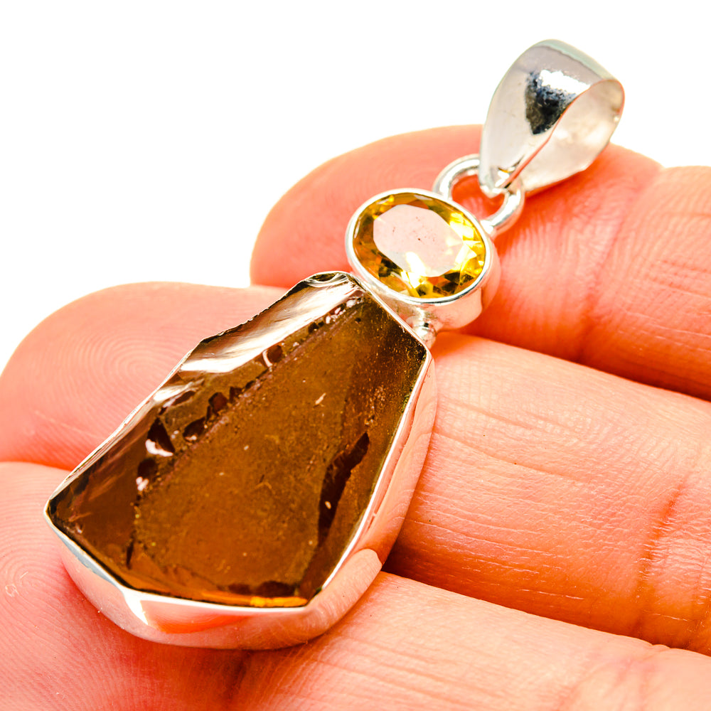 Citrine Pendants handcrafted by Anasilvercos - PD752692