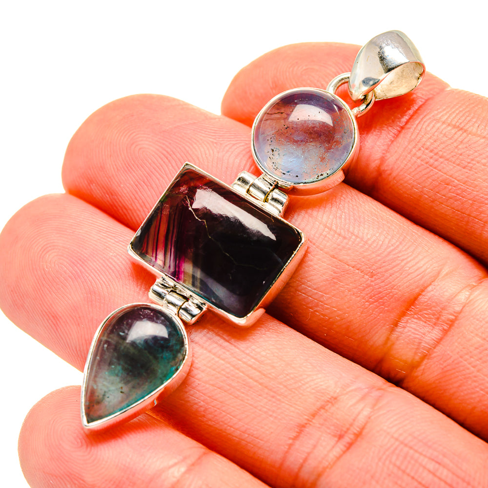 Fluorite Pendants handcrafted by Anasilvercos - PD752753