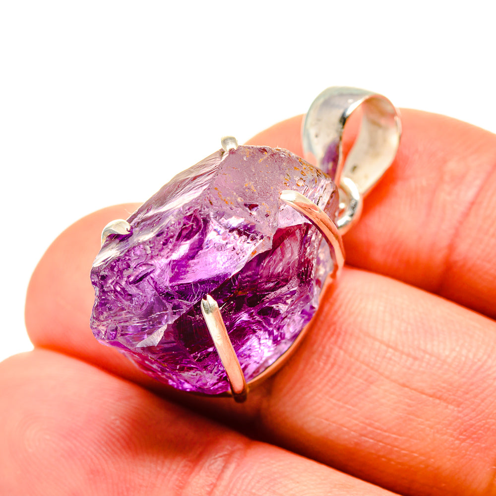 Amethyst Pendants handcrafted by Anasilvercos - PD752782