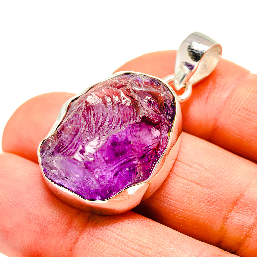 Amethyst Pendants handcrafted by Anasilvercos - PD752853