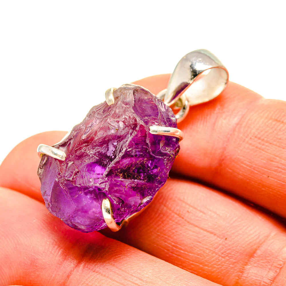 Amethyst Pendants handcrafted by Anasilvercos - PD752861