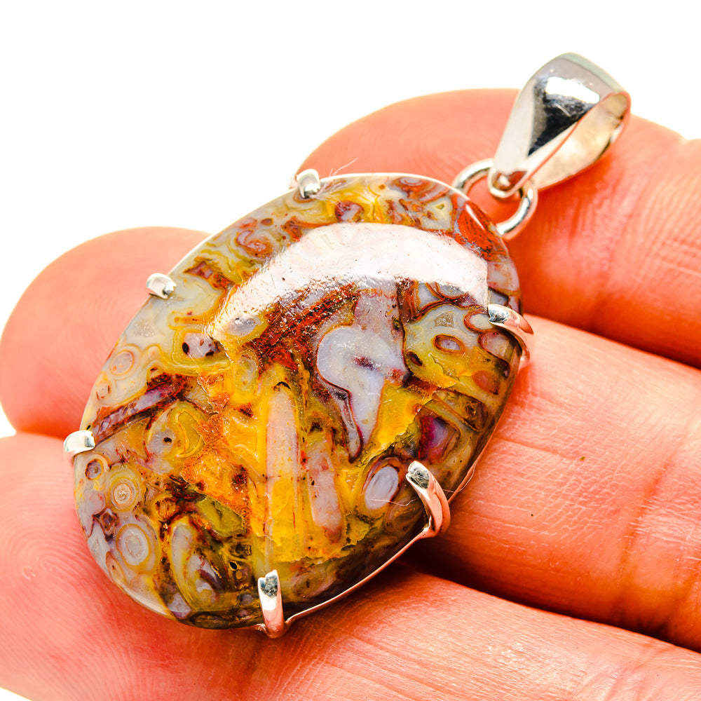 Mookaite Pendants handcrafted by Anasilvercos - PD752874