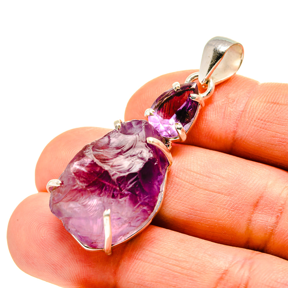 Amethyst Pendants handcrafted by Anasilvercos - PD752905