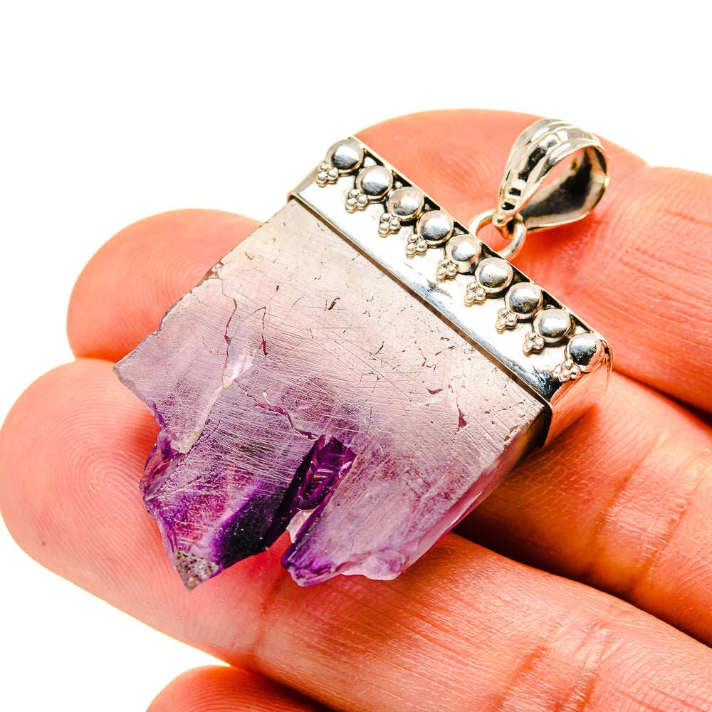 Amethyst Stalactite Pendants handcrafted by Anasilvercos - PD752926