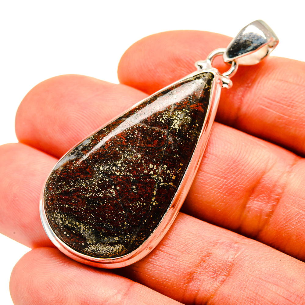 Russian Eudialyte Pendants handcrafted by Anasilvercos - PD752967