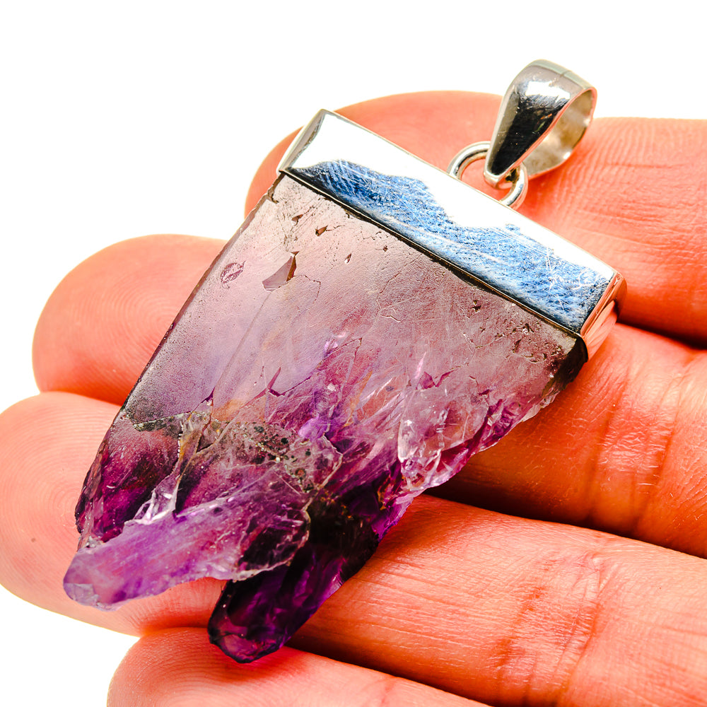 Amethyst Stalactite Pendants handcrafted by Anasilvercos - PD753041