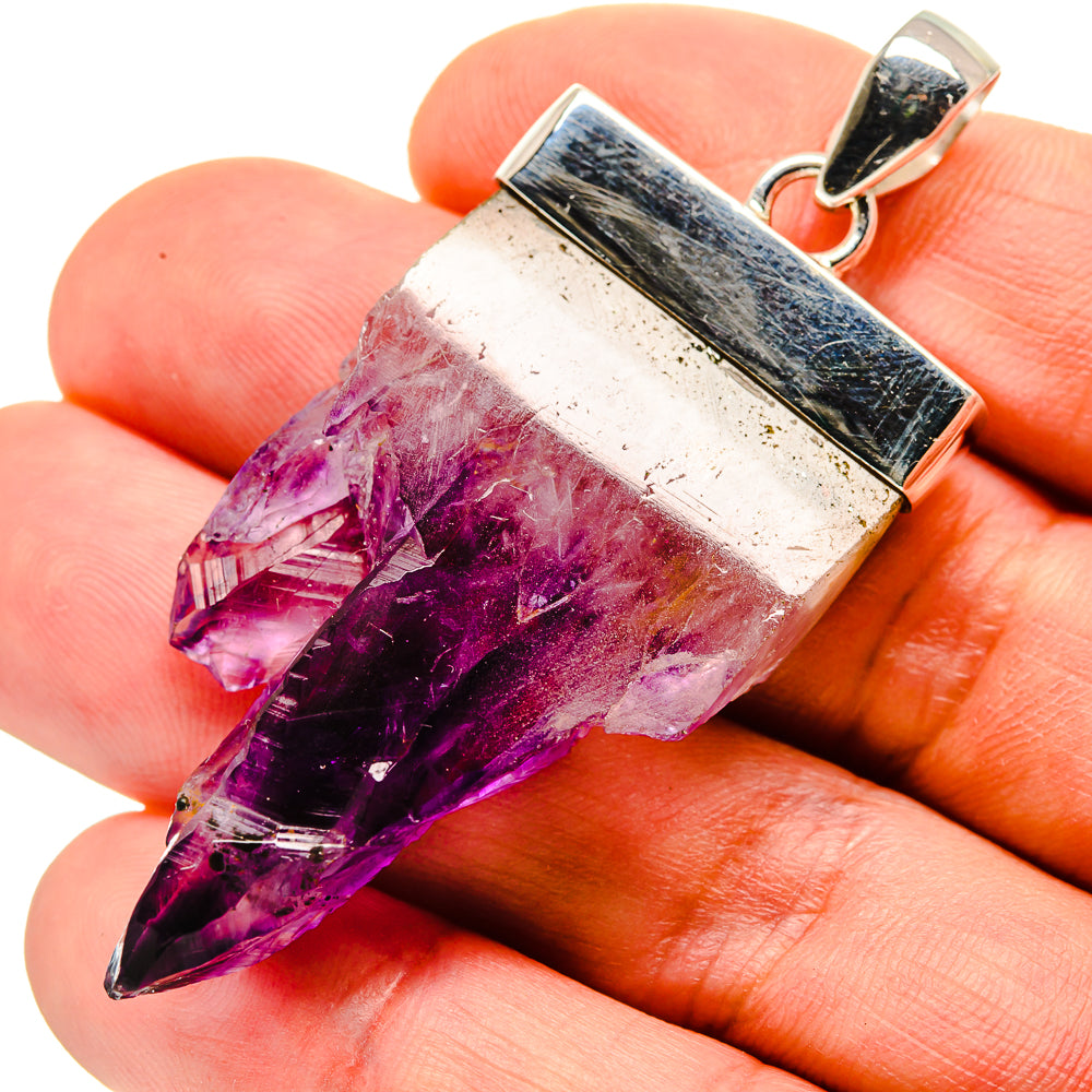 Amethyst Stalactite Pendants handcrafted by Anasilvercos - PD753047