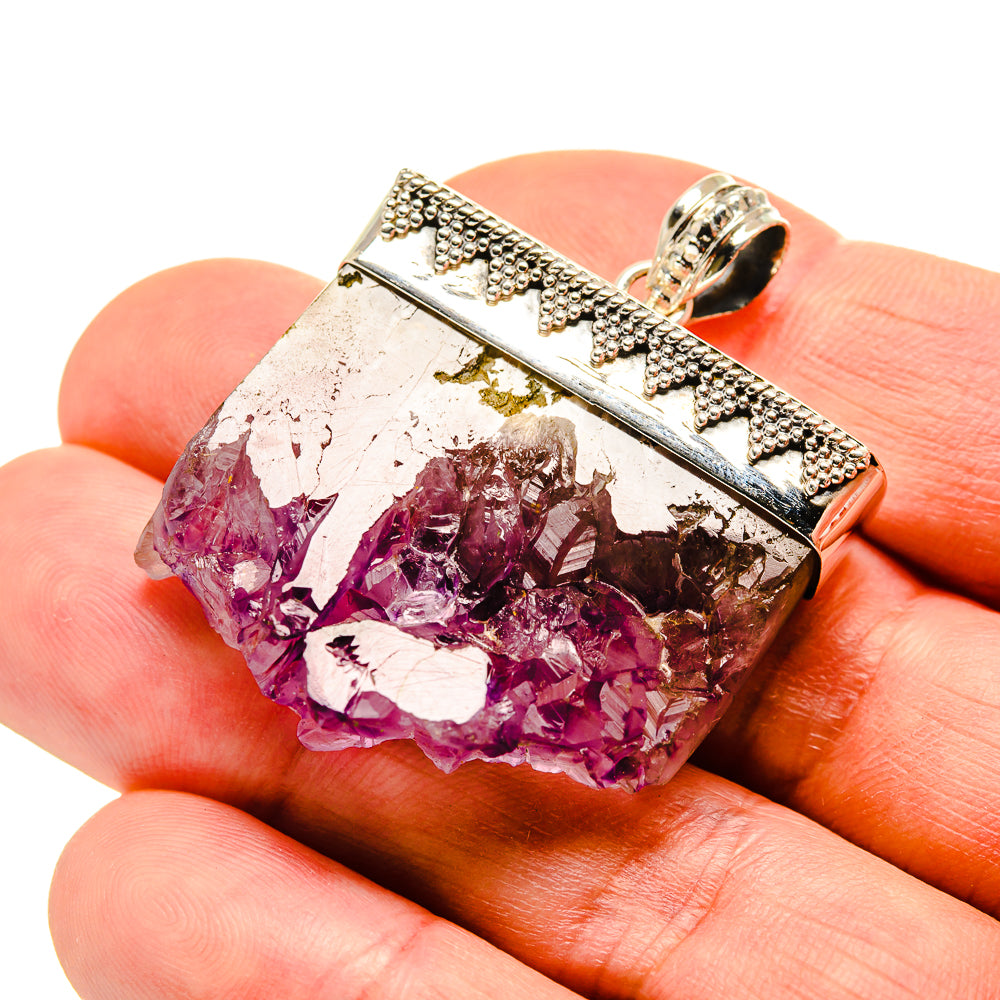 Amethyst Stalactite Pendants handcrafted by Anasilvercos - PD753091